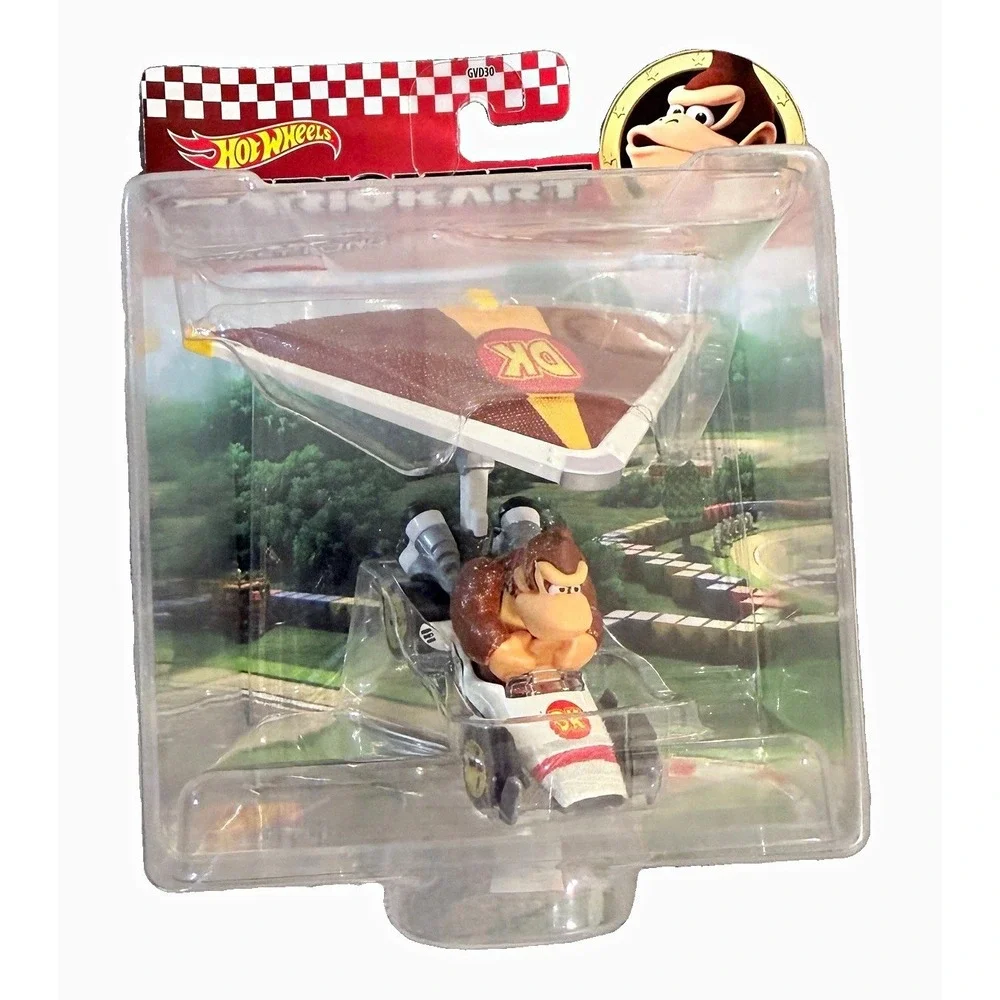 Hot Wheels Mario Kart Donkey Kong B-Dasher Super Glider Diecast Car 1:64 GVD30